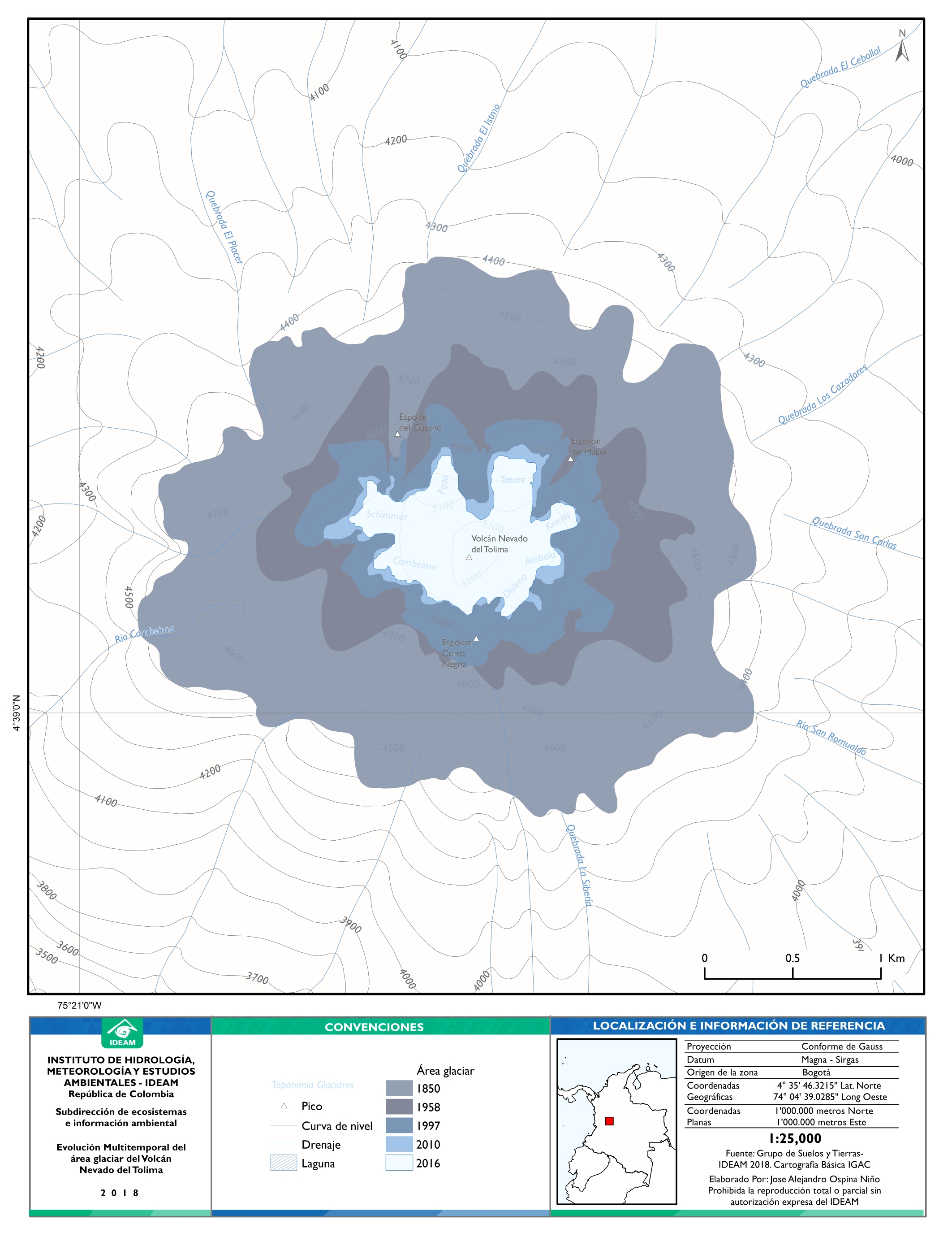 Volcán Nevado del Tolima